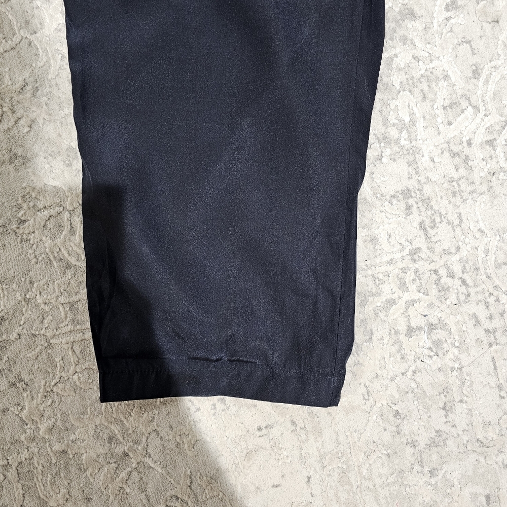 NWT Zara Dark Blue High Waist Lightweight Joggers size Medium - Picture 3 of 7
